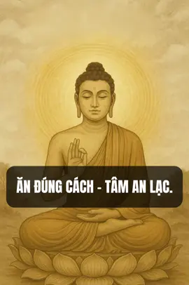 Đức Phật dạy về cách ăn uống, ăn không phải để thoả mãn vị giác, mà là để nuôi thân và nuôi trí.                                                        NAM MÔ BỔN SƯ THÍCH CA MÂU NI PHẬT 🙏🏻.                                                                                    #nguoitruyenphap #loiphatday #phatphap #songtinhthuc 