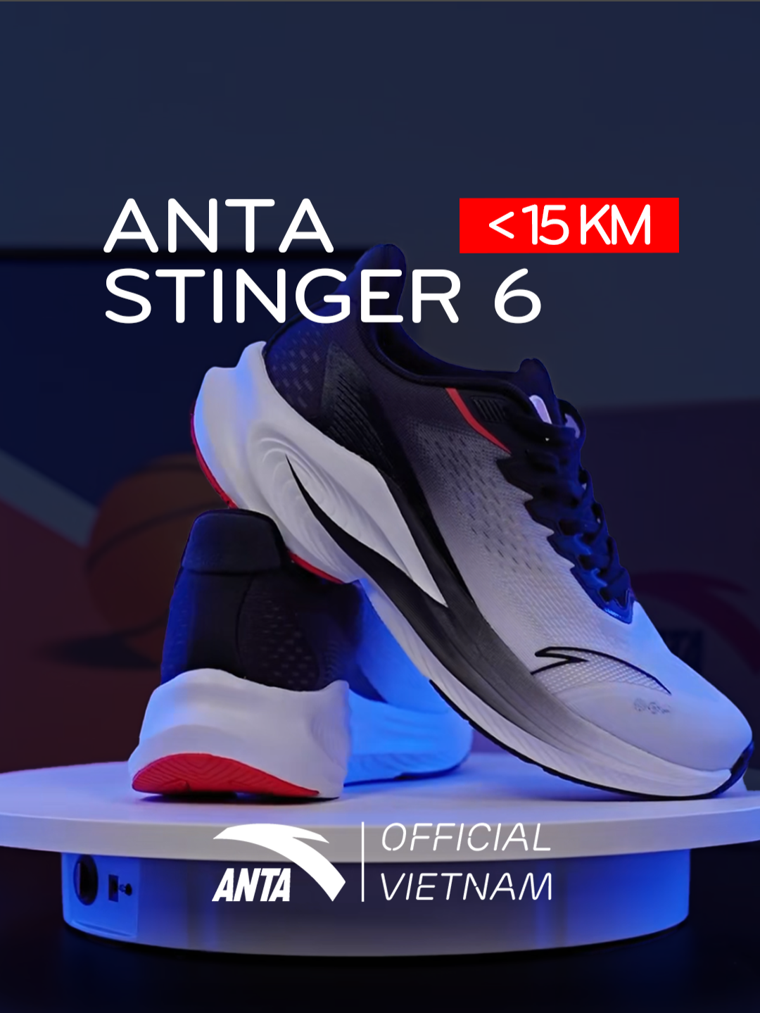 ANTA STINGER 6 - Hiệu suất tối đa, trọng lượng tối thiểu #antasports #antavietnam #giaynam #TiktokshopThoiTrend #TTSthoitrend #giaythoitrang #giaychaynam #Running