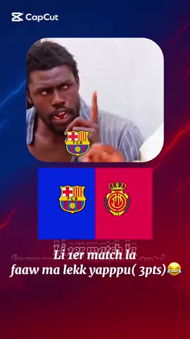 1er match dama wara nossé ekip way   Mallorca vs barça#barcelona #mallorca #viralvideos 