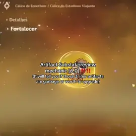 It will tell you if those 3 liner artifacts are garbage or worth to upgrade‼️#genshin #GenshinImpact #hoyoverse #nodkrai #nodkraigenshinimpact #real #relatable #fyp #iheartmitsukou #lasignorasfan 