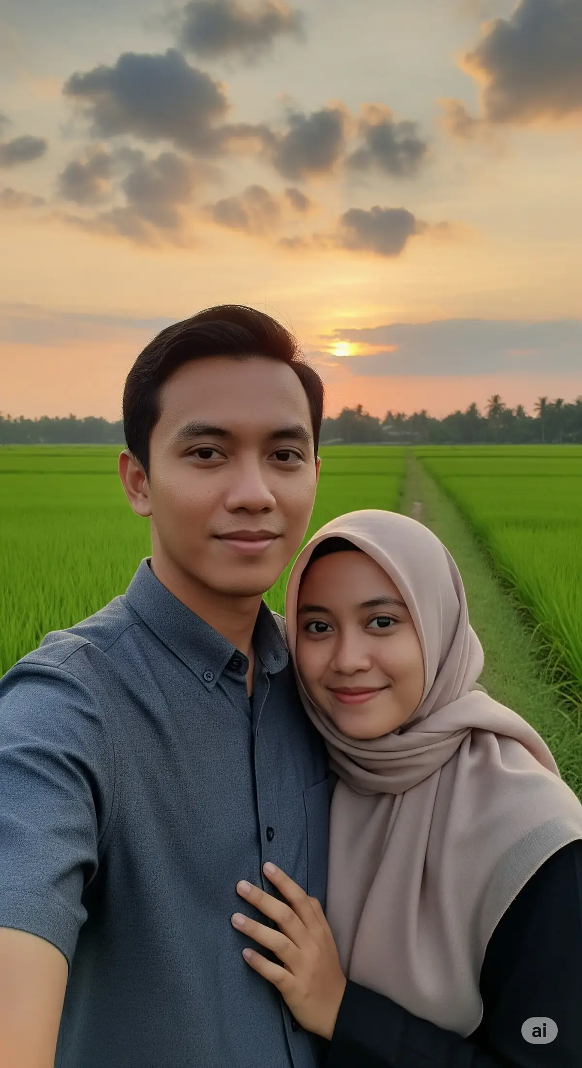 #idephoto #prewedding #photocouple #fyp #aiphoto 