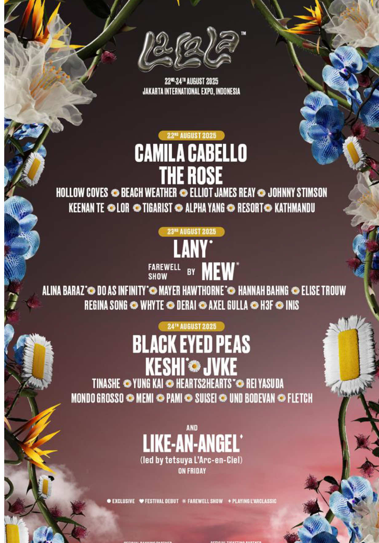 cung yang suka lagu “understands” Keshi☝🏻. kalian bisa denger langsung di Lalala Festival tanggal 22-24 Agustus di JIEXPO Kemayoran, Jakarta. ga cuman Keshi, ada juga Camila Cabello, Lany, H2H, MEW dan banyak lagi🎶 Tiket mulai dari 750.000 bes🤩 #LalalaFestival #LalalaFestival2005 #OOTDLalala 