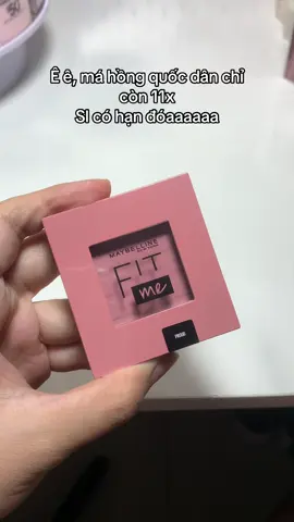 Còn vài deal cuối thooiiiii #maybelline #fitme #mahong #makeup 