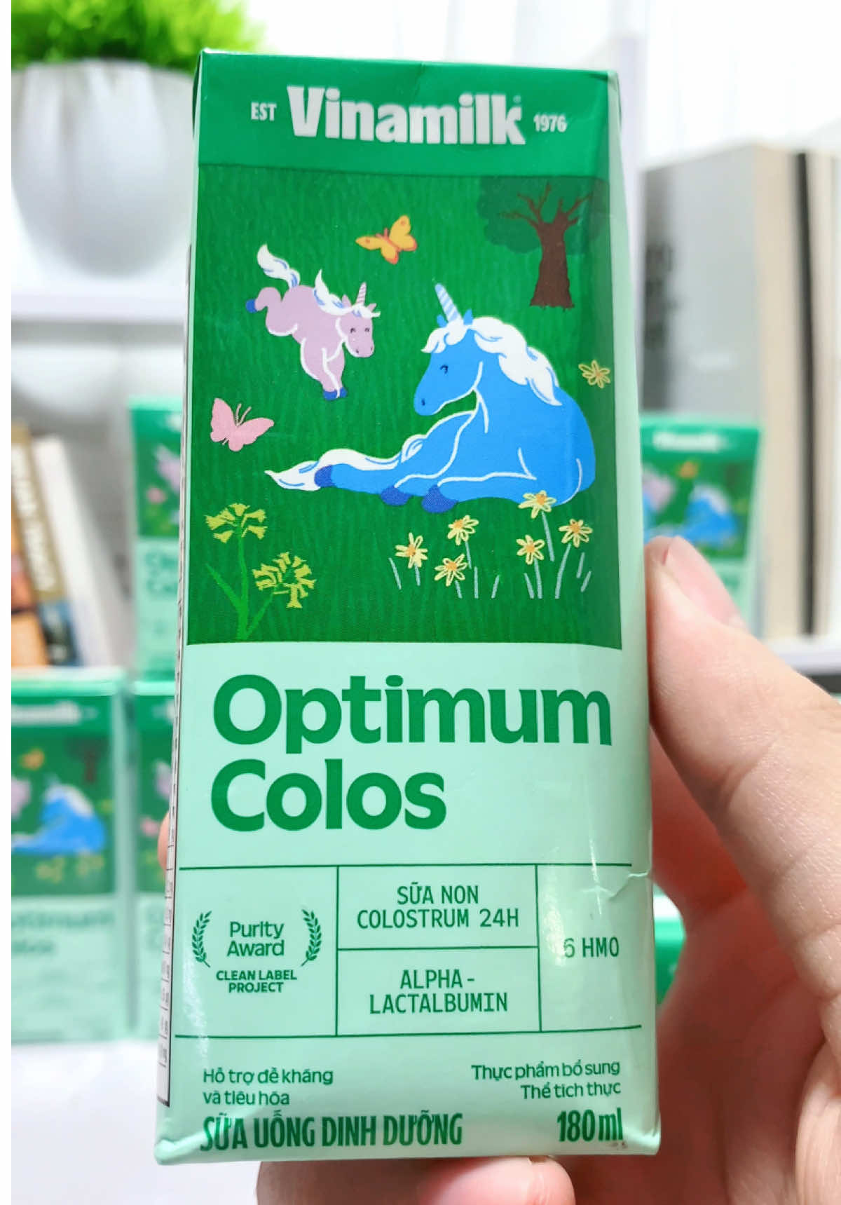 Sữa non pha sẵn Vinamilk Optimum Colos giúp hỗ trợ đề kháng và giúp bé tiêu hoá tốt hơn #sữa #vinamilk #vinamilkoptimumcolos #optimumcolos #suachobe #suavinamilk #xuhuong 