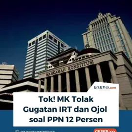 Mahkamah Konstitusi (MK) menolak seluruh permohonan uji materi terkait kenaikan tarif Pajak Pertambahan Nilai (PPN) menjadi 12% dalam UU Nomor 7 Tahun 2021 tentang Harmonisasi Peraturan Perpajakan.  Putusan perkara No. 11/PUU-XXIII/2025 dibacakan pada Kamis (14/8/2025) di Ruang Sidang Pleno MK. Gugatan ini diajukan oleh berbagai pihak, termasuk ibu rumah tangga, pengemudi ojek daring, dan pelaku usaha mikro, yang menilai kenaikan PPN berdampak pada harga barang kebutuhan pokok, jasa kesehatan, pendidikan, dan angkutan umum.  Menurut MK, pengenaan tarif PPN 5–15% merupakan kebijakan fiskal fleksibel yang dapat disesuaikan pemerintah sesuai kondisi ekonomi dan kebutuhan negara, dengan tetap mempertimbangkan aspek sosial-ekonomi masyarakat. Sumber: Mahkamah Konstitusi RI ~R #Pajak #PPN #MahkamahKonstitusi #MK #Peristiwa 