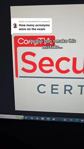 Replying to @jamalsh54 Anki is the name of the software btw #computerscience #cybersecurity #securityplus #techtok #comptia 