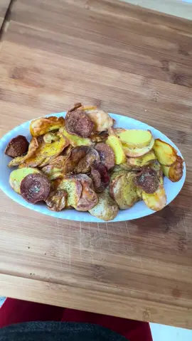 Sucuk und Kartoffel🤌🏾 #realfood #essen #gym #gesundheit #fyp 