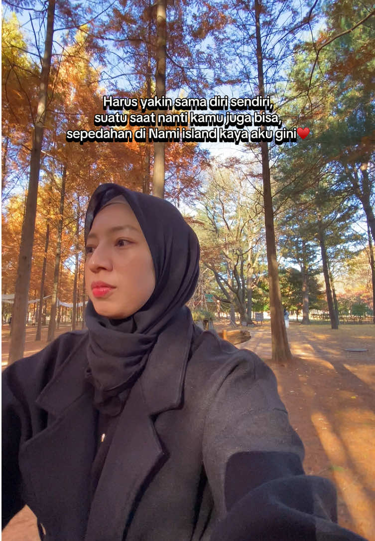Yakin aja dulu #koreatrip #korea #opentripkorea #namiisland #nami 