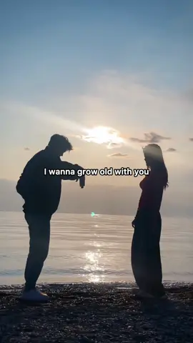 I Wanna Grow Old with You 💚🎧 #p_lyrics #songlyrics #music #lyrics #fypシ゚ 