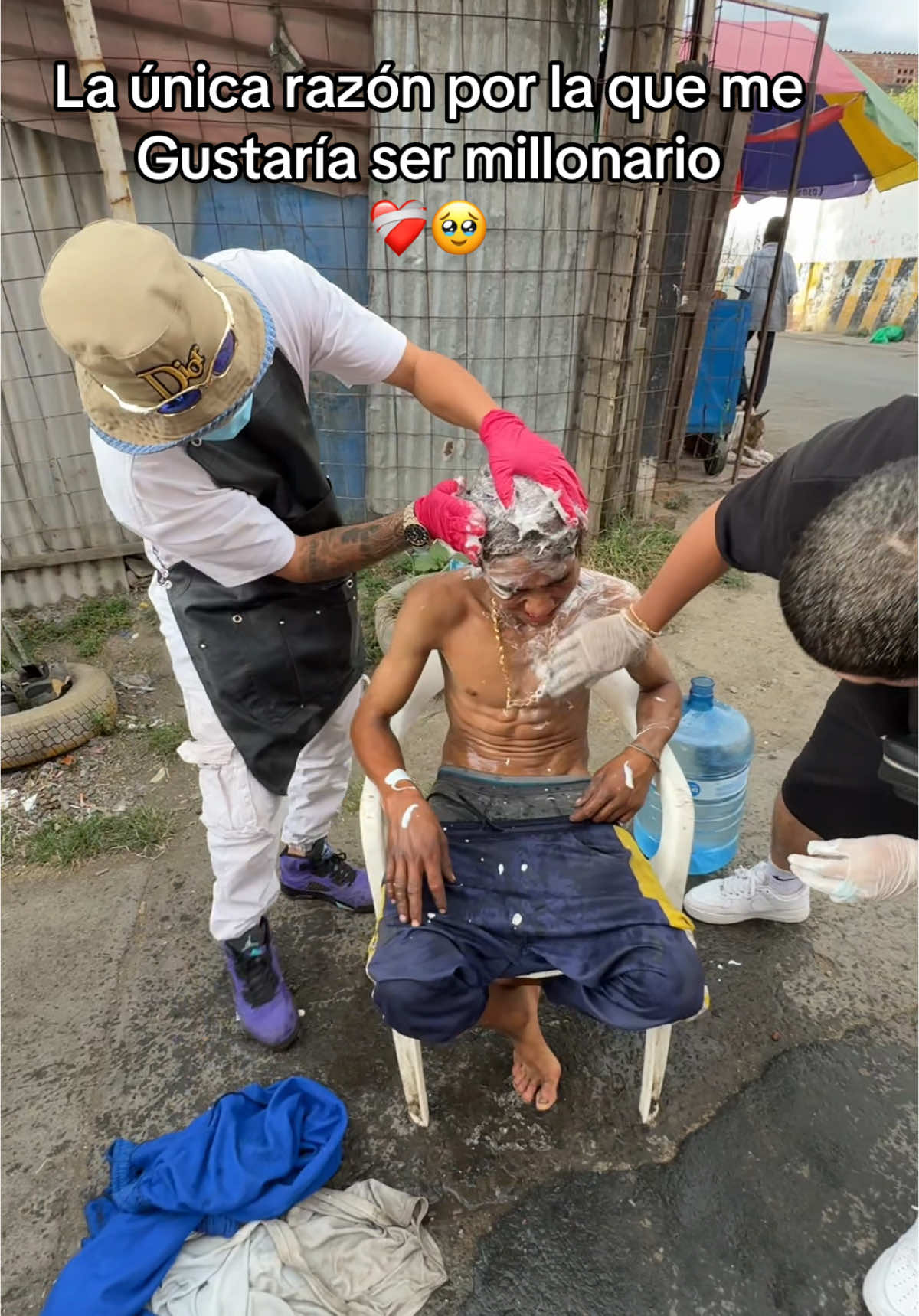 La única razón por la que me gustaría ser millonario 🔥😍♥️♥️♥️.                   #viralvideos #fyp #viral_video #viralditiktok #tik_tok #habitantesdelacalle #humildad #LIVEIncentiveProgram #LIVEStory #PaidPartnership 