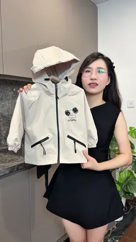 Áo gió xịn xò cho các bé #memykytinh #aogio #aogiochongnuoc #thoitrangtreem  