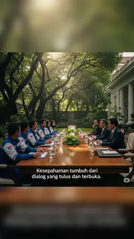 Suara yang damai  lebih kuat dari teriakan yang marah. Mari kita pilih dialog, bukan emosi, demi membangun solusi bersama.  #DamaiItuKuat #Dialog #Persatuan