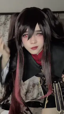 🥀🖤 #hutao #косплей #хутао #cosplaygirl #genshinimpactcosplay 