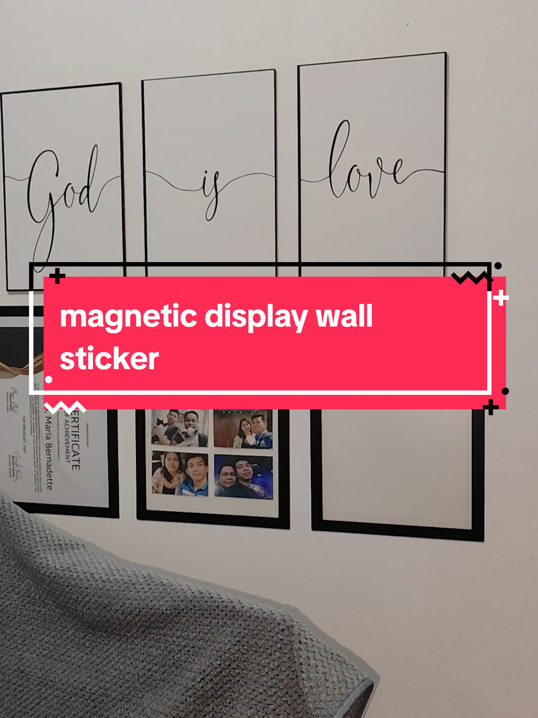 May picture frame kana sa murang halaga#magneticdisplaywallsticker #pictureframe #photoframe #magneticpictureframe 