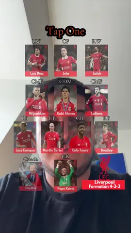وهي احلى تشكيلة للريدز ليفربول، اعرق فريق انكليزي بالتاريخ #liverpoolfc #chelsea #football #epl #fyp @Liverpool FC 