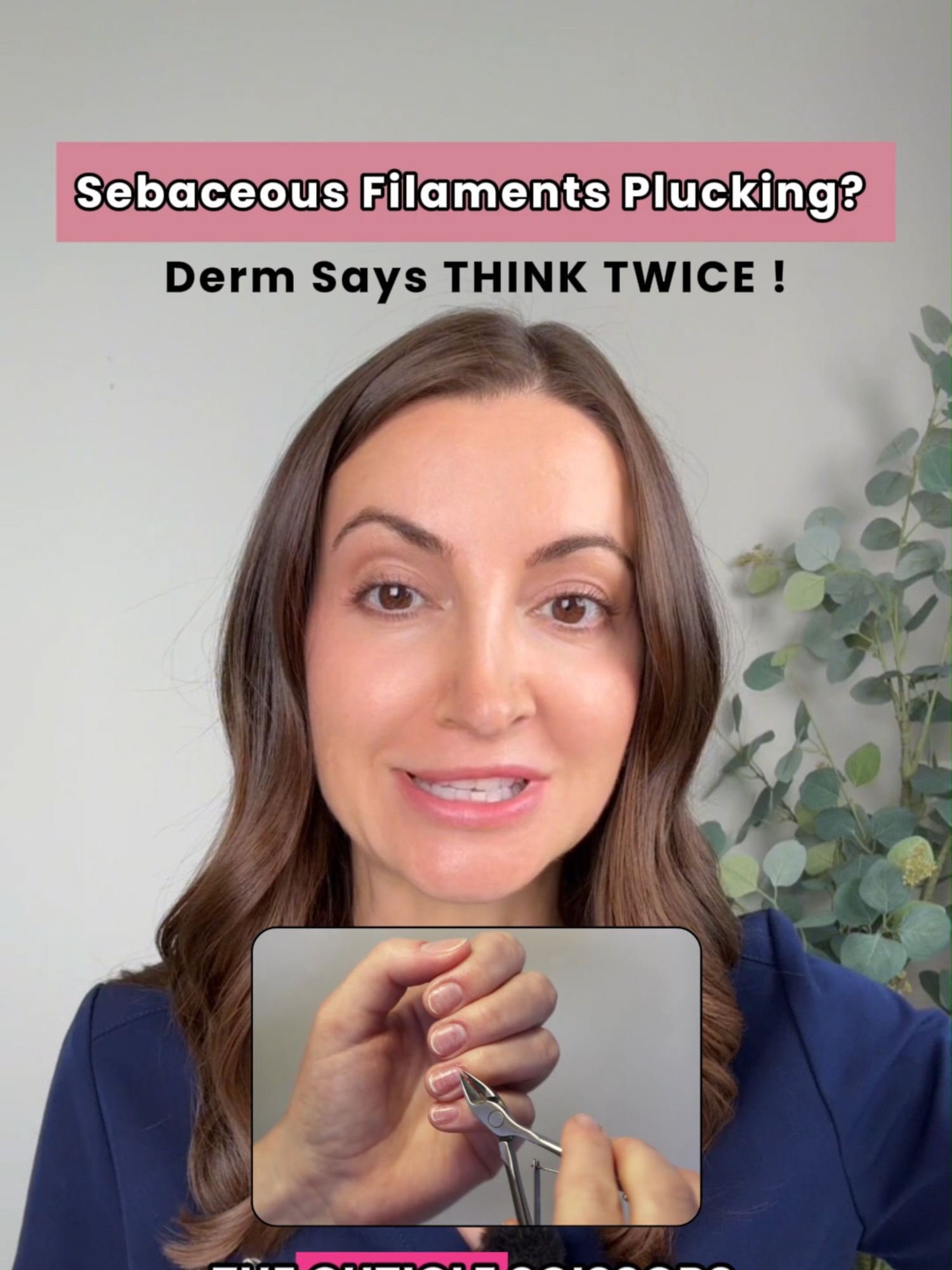 🛑 Cuticle scissors… for your pores?! Let’s stop right there. They’re completely normal — we all have them. But if you want to make them less noticeable without damaging your skin, here’s what a dermatologist recommends instead: ✅ Cleanser with salicylic acid – Start once a day and increase as tolerated. ✅ Retinol / Adapalene – Boosts cell turnover & clears buildup. ✅ Sulfur mask – Use every couple of weeks to dry out and dislodge filaments. ✅ Pore strips – Fine occasionally (max once a month), but don’t overdo it. 💡 The key? Gentle, consistent care over aggressive extraction. Your skin barrier will thank you. Links to my product recs are in bio. Links are affiliate, product recs are my personal true and tried VC satisfyingskin8 on TT #skincareroutine #skincareroutine #ski̇ncareti̇ps #skincareproducts #glowingskin #skintok #SkinCare101 #fyp #beauty #skinhealth #SelfCare #whiteheads #pores #blackhead