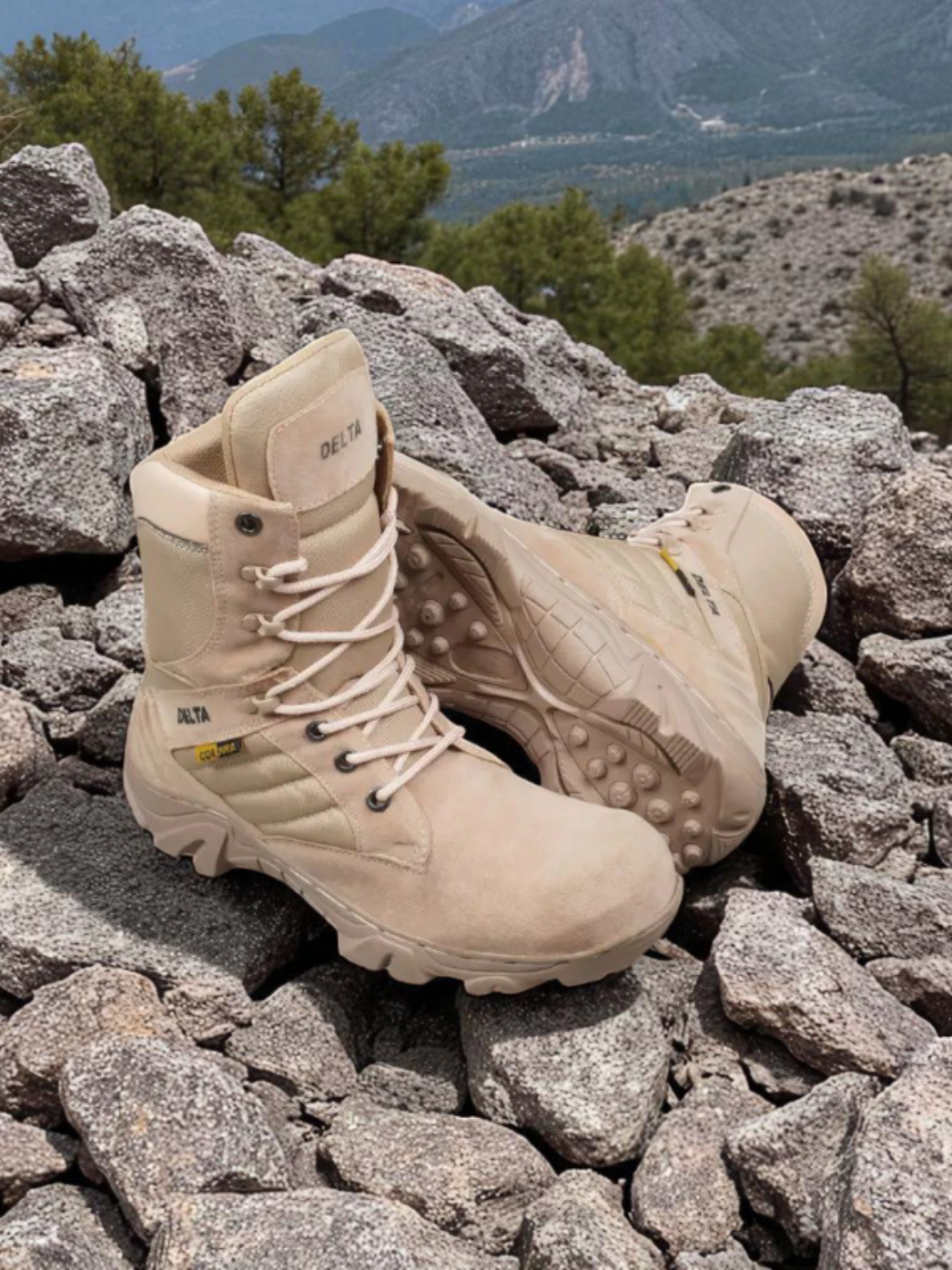 SEPATU BOOT UJUNG BESI PRIA DLTA CORDURA GURUN USA BOOTS SEFTY Pertengahan betis Shoes Kerja #sepatu #sepatuboot #bootsafet #sepatukerja #sepatuujungbesi 