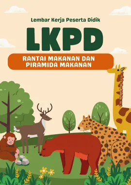 🌱🐛🦎🦅 Dari rumput sampai elang, semua saling terhubung dalam rantai kehidupan! Di LKPD hari ini, kita belajar bagaimana energi berpindah dari produsen → konsumen → pengurai, lalu tersusun rapi dalam bentuk piramida makanan 🏔️. Semakin ke puncak, jumlah makhluknya makin sedikit… tapi perannya sangat penting! 🌏 Yuk, pahami agar kita lebih peduli menjaga keseimbangan ekosistem 💚 #RantaiMakanan #PiramidaMakanan #IPAS #DeepLearning #kelasV