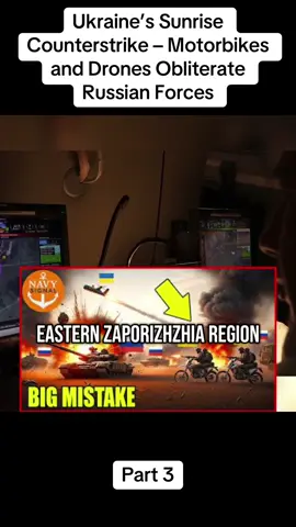Part 3 Ukraine’s Sunrise Counterstrike – Motorbikes and Drones Obliterate Russian Forces#navy #war #breakingnews #ukraine #news 