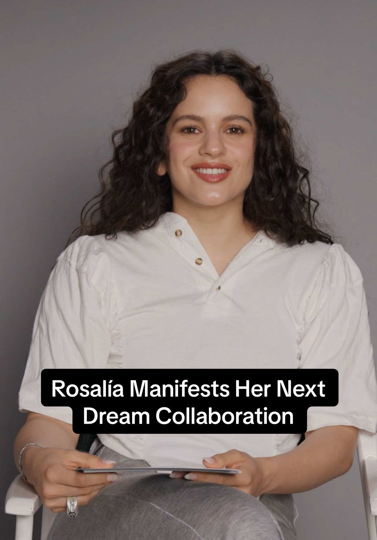 We're manifesting a @La Rosalia x #KendrickLamar collaboration just as much as she is. #Rosalía #tiktokmusic