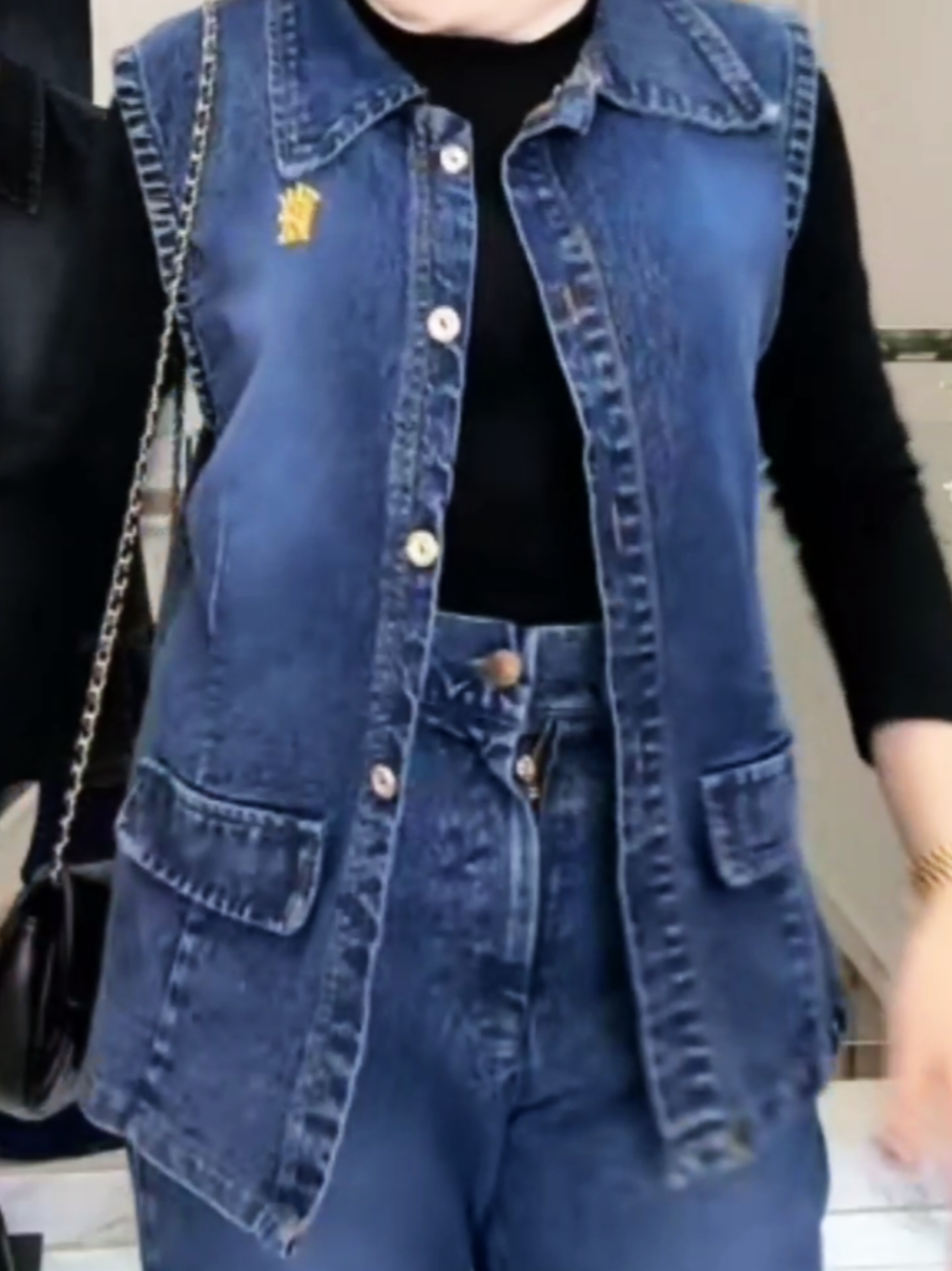 Ella Trendy Setelan Celana 2 in one keyla #setelanwanita #fashiontiktok #trendingoutfits #setelanoutfit #setelancelanajeans 