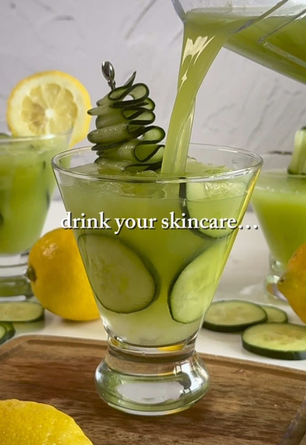 Your new skincare routine? You can drink it. 🥤✨ Great skin isn’t just about what you put on it it’s also about what you put in your body. These beauty boosting juices are packed with vitamins, antioxidants, and hydration to help your skin glow from the inside out. 💧 Hydration to plump and smooth 🍊 Vitamin C to brighten and boost collagen 🥕 Beta-carotene for cell renewal 🌿 Anti-inflammatory ingredients to calm and clear From Clear Skin Juice to Collagen Boosting Juice, each recipe is designed to nourish your skin in the most delicious way possible. #drinkyourskincare #skincare #skincaretips #glowingskin #juicingtutorials 