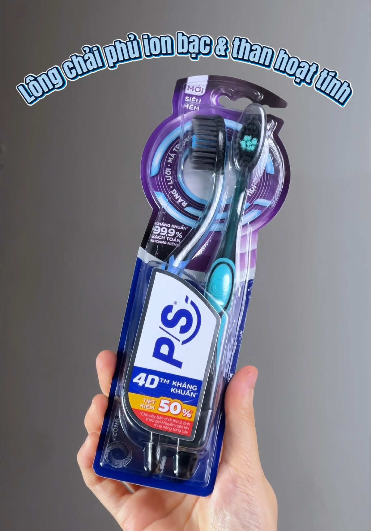Có bàn chải P/S chân ái - vệ sinh răng miệng là chiện nhỏ hen  💐❤️   #PS4D #PSVietnam #HợptáccùngUnilever
