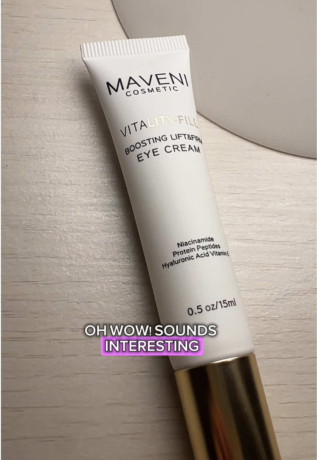 BOOSTING LIFT&FIRM EYE CREAM with Niacinamide, Protein Peptides, Hyaluronic Acid, Vitamin E ✨ PURE LUXURY RETINOL - visibly lift & firm, fades fine lines, dark circles & puffiness.  #eyecream #liftandfirmcream #skincare #finelines #darkcircles 