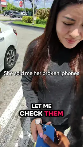 Yall really think those were her phones? I turned this side hustle into $10k/month. Comment “iphone “ to learn how- #iphone #reseller #sidehustle #meetup #fyp #foryoupage #viral 