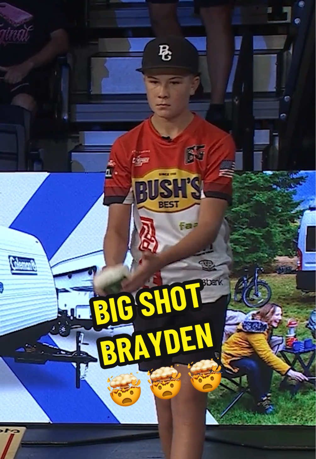 We can always count on Big Shot Brayden to deliver! 🫡 #cornhole #professionalcornhole #americancornholeleague 