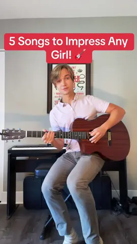 5 Songs to Impress Any Girl! 🎸 #guitartok #guitartutorial #musiciansoftiktok #fyp #foryou 