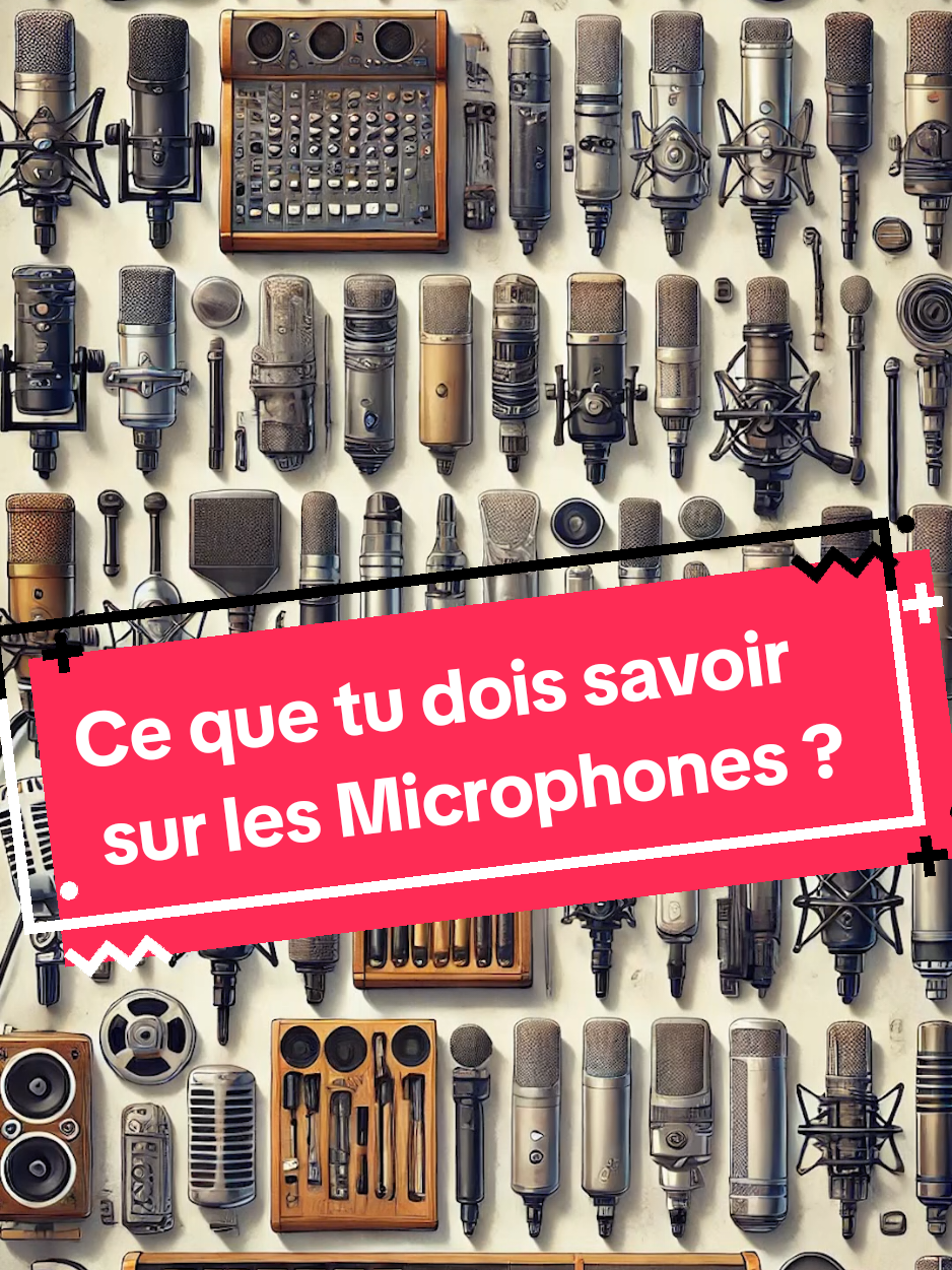 Ce que tu dois savoir avant de choisir acheter un micro ! C'est quoi la directivité d'un microphone ? Et comment le son est changé en signal électrique ? #tutorial #hightech #microphone #français #astuces 