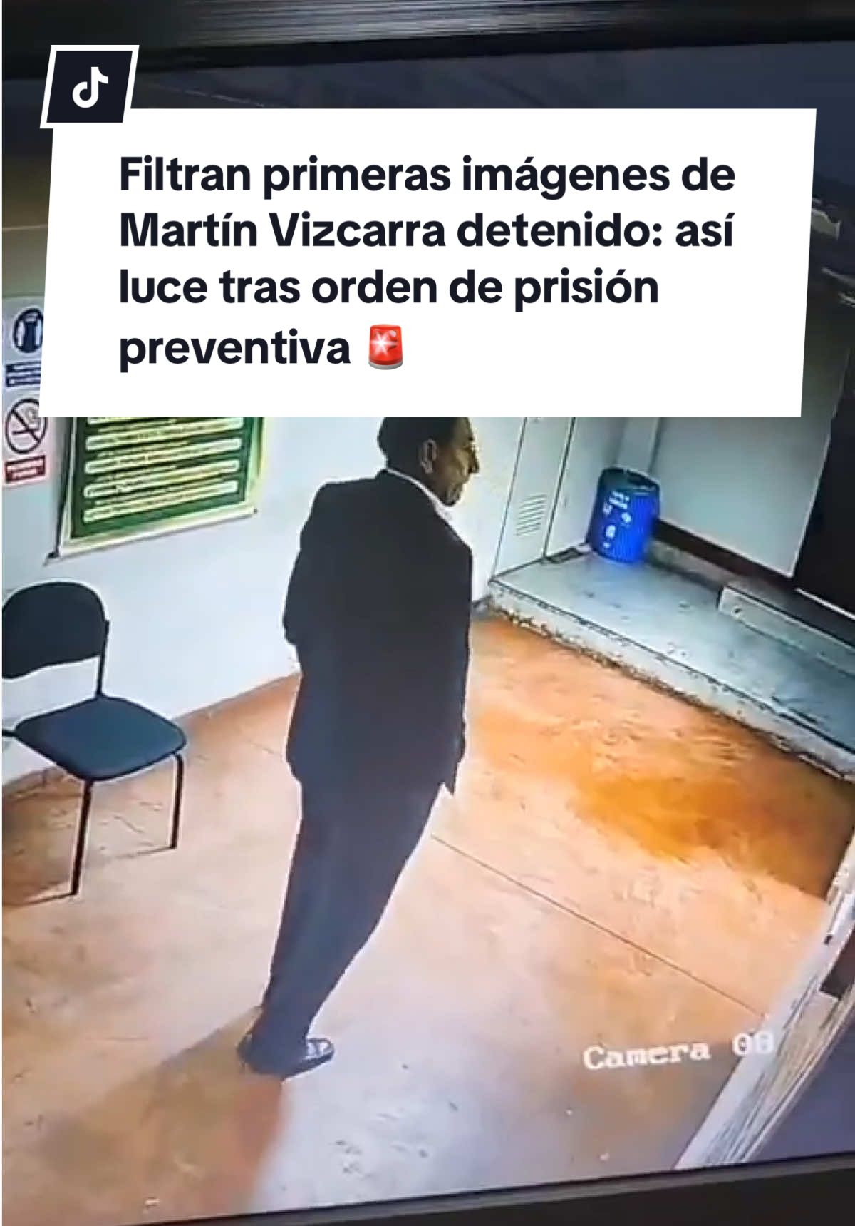 Filtran primeras imágenes de Martín Vizcarra detenido: así luce tras orden de prisión preventiva 🚨  #ElComercioPerú #Vizcarra #martinvizcarra #PoderJudicial #prisionpreventiva #Loultimo #Noticias #NoticiasPeru #Viral 
