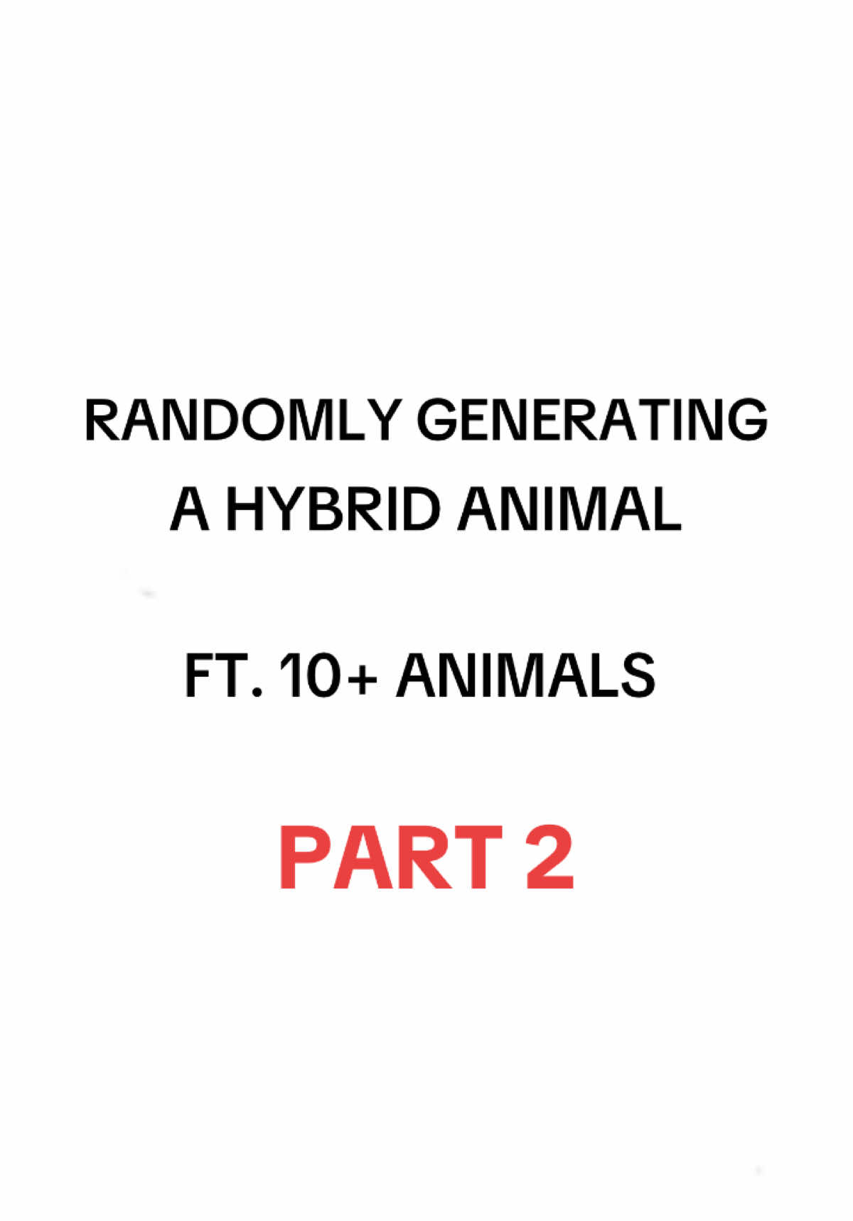 Trying the @Tuimiz animal generator! Part 2 credits/inspiration: @The Smiler 101  #art #drawings #tt #fyp #procreate #digitalart #artoftiktok #viral #hybrid #animal #generator #share 