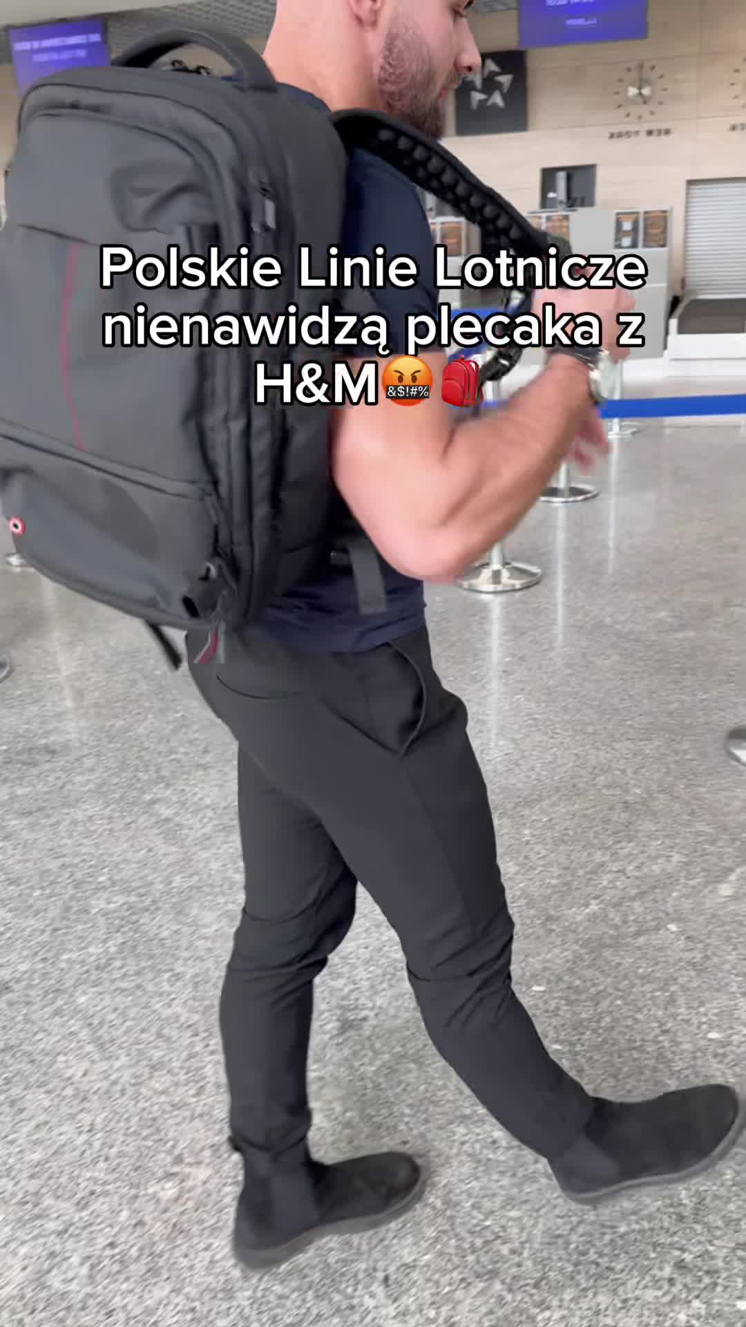 linie lotnicze pozwały nas przez ten plecak😱