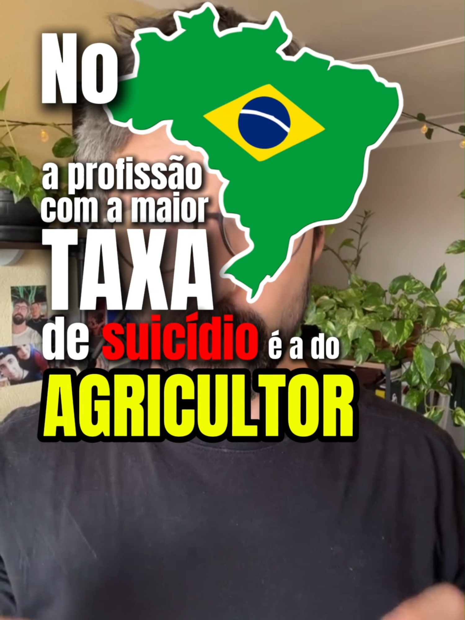 O Su!c!d10 não é apenas uma questão individual — é também consequência direta das condições materiais em que as pessoas vivem. No Brasil, a profissão com maior taxa de su!c!d10 é a de agricultor, seguida pela indústria e qual o ponto que elas tem em comum? Sim, o trabalho precarizado, pouco valorizado tanto socialmente como financeiramente. Não é atoa que no mundo, 77% dos su!c!d10 ocorrem em países pobres ou subdesenvolvidos. Quando renda, estabilidade e segurança social faltam, o risco aumenta. É por isso que políticas públicas efetivas — que garantam emprego digno, proteção social e acesso à saúde — têm muito mais impacto na redução das taxas de su!c!d10 do que apenas intervenções pontuais ou ações individuais. Prevenir o suicídio é também lutar por condições de vida justas para todos. #Prevenção #SaúdeMental #Trabalho #PolíticasPúblicas
