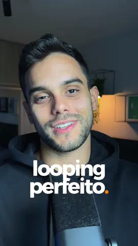 como fazer o looping perfeito. link da bio pra aprender mais.