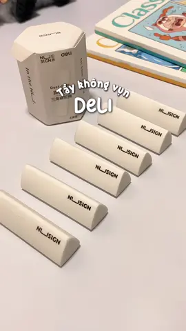 Tẩy không vụn của nhà Deli hịnn cá #taykhongvun #taydeli #vanphongpham #tẩy #taynusign 