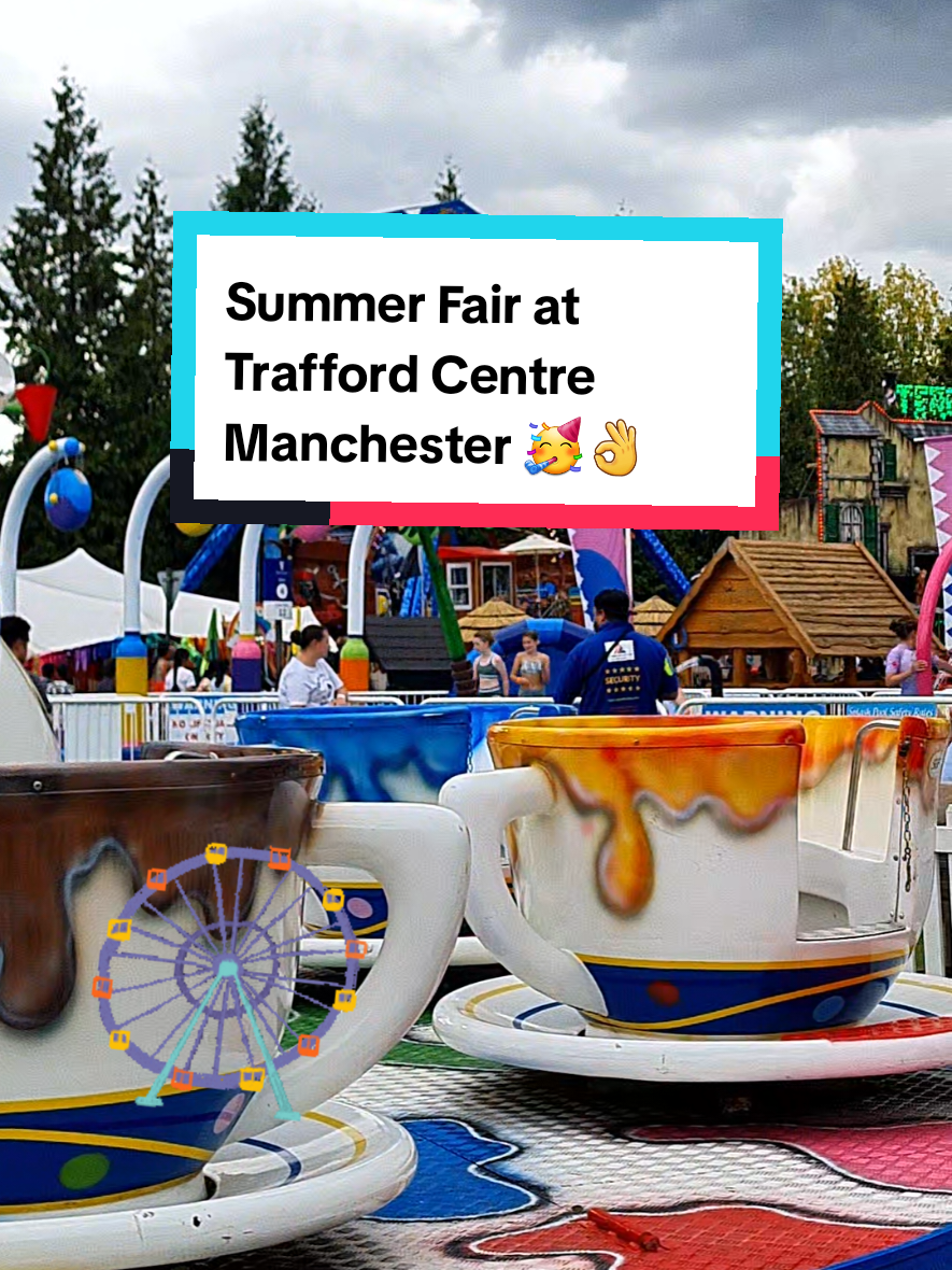 summer Funfair at Trafford Centre Manchester #manchester #traffordcentre #rides#funfair #fyp 