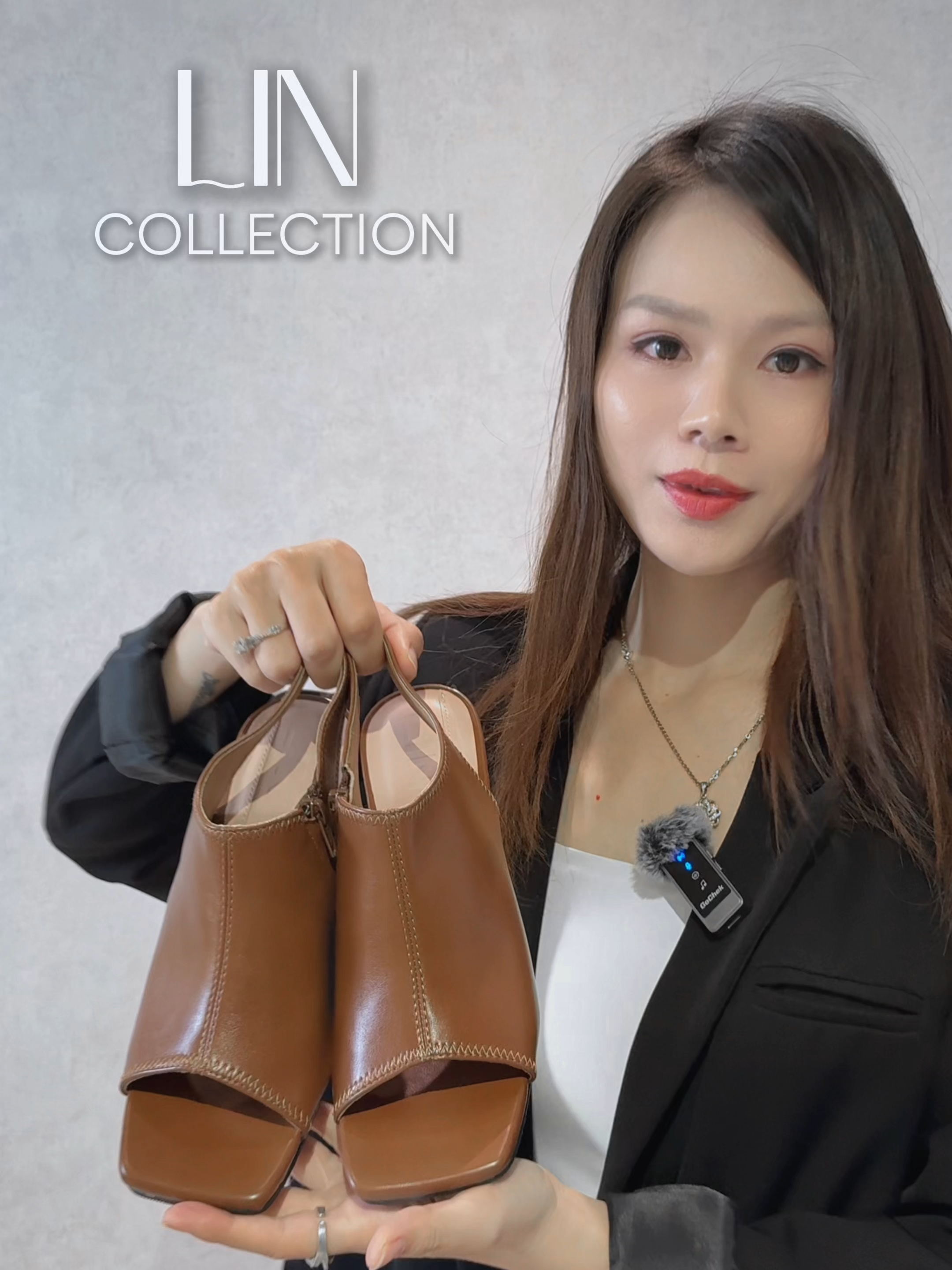 LIN23 – Sandal giả boot mũi vuông màu nâu 🤎 Gam màu thời thượng, dễ phối từ công sở đến dạo phố. Siêu êm chân – đế TPR chống trơn – bước vững vàng cả ngày. Từ LIN COLLECTION – phong cách đẳng cấp trong từng chi tiết. #lin #lincollection #lin23 #boot