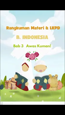 Rangkuman materi dan LKPD B. Indonesia Bab 3 Kelas 1  .  .  .  .  #rangkumanmateri #lkpd #indonesia  #fyp #fyppppppppppppppppppppppp 