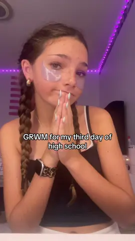 GRWM!! #highschool #grwm 