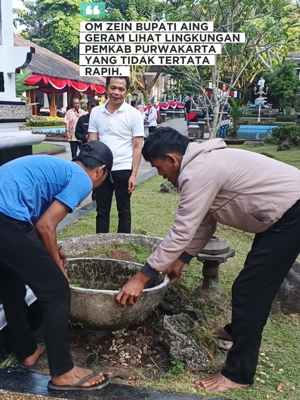 Butuh kepekaan dan rasa untuk mewujudkan kembali Purwakarta Istimewa. #purwakarta #jawabarat #omzeinbupatiaing #purwakarta_istimewa #jabar 