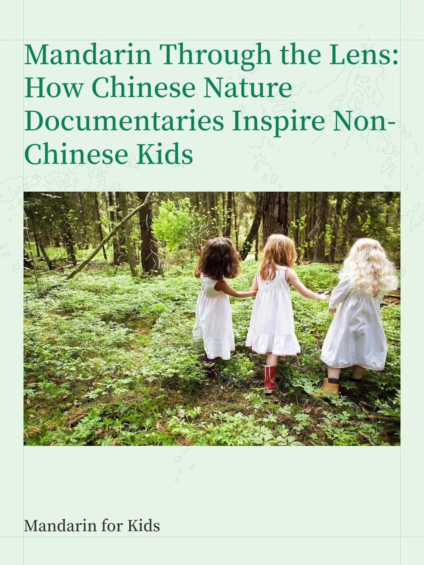 Mandarin Through the Lens: How Chinese Nature Documentaries Inspire Non-Chinese Kids🎬 Discover Mandarin Through Nature! Want your child to learn Mandarin without boring drills? 🌏✨ Chinese nature documentaries turn the beauty of wildlife and breathtaking landscapes into a fun, immersive language adventure. Even if you don’t speak Mandarin, your kids can start picking up words, mimicking sounds, and connecting with culture—all while exploring the planet! 🐼🦢🌲 From snow leopards in Sichuan to red pandas in Yunnan, these documentaries spark curiosity, creativity, and respect for life—making language learning natural and exciting. Many parents have watched their kids create illustrated guides, label animals in Mandarin, and even start storytelling inspired by what they saw. 💡 Ready to transform screen time into learning time? DM us for a free 1-to-1 online Mandarin lesson and see your child fall in love with the language! #Mandarinforkids #Chineseculture #nonChinesefamilies #languagelearning #ConfidenceThroughCulture #studymandarin #LearnChinese #KidsEducation #ChineseForChildren #MandarinLearning #learnmandarinonline #xuezhongwen #MandarinForKids #FamilyLanguageLearning #LearnChineseThroughTravel #学中文 #FamilyTravelChina #Beijingtravel #CulturalJourney #TravelAndLearn
