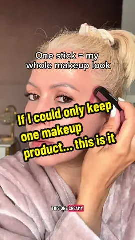 #creatorsearchinsights  #MakeUpForEver #MakeupHack #makeupforbeginners  No more overspending 💸 This stick is my blush, bronzer, lipstick, and eyeshadow — all in one!