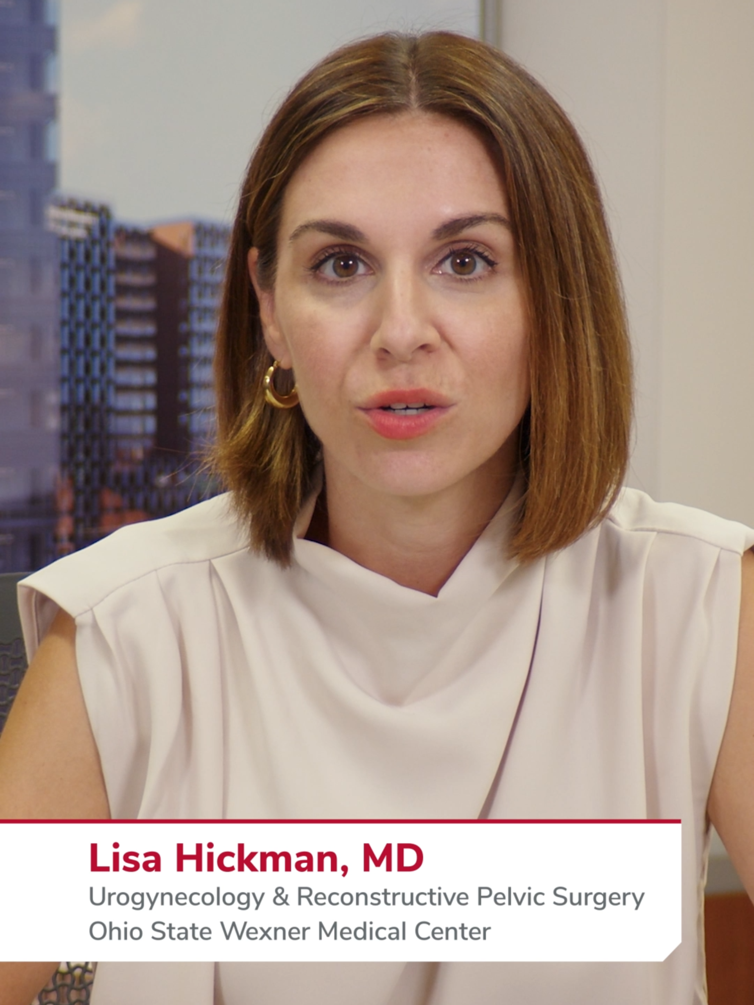 Supporting moms’ pelvic health is key! 👶 Dr. Lisa Hickman, urogynecologist at #OSUWexMed’s Childbirth Pelvic Floor Disorders Clinic explains why the clinic is such a vital resource for postpartum care.