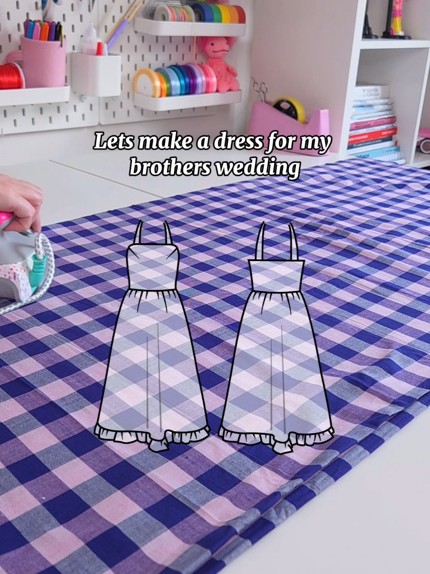 Patiently waiting for the wedding police to rock up and tell me this isnt wedding appropriate 🫠 The sewing pattern is my Flora dress and the fabric is from @Grid Fabrics ❤️ #sewingideas #sewinginspo #easysewingproject #sewingproject #sewingpatterns #sewing #beginnerfriendlysewing #fabric 