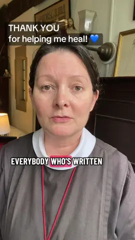 After a lifetime of being told to just forget, you have helped me heal by reading my story and finding inspiration and hope from it.  If it wasn’t for all of you who follow me here on Tiktok, I never would have gotten a book deal and been given the opportunity to share my life journey with the world.  THANK YOU so much! God bless you all! #nuntok #nuntokisthebest #episcopal #BookTok #memoir   