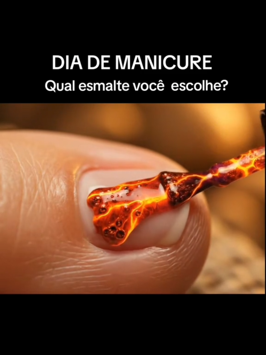 É hora da manicure, que esmalte você está usando? #ai #asmr #nails #satisfying #p