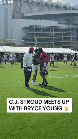 7️⃣ 🤝 9️⃣ #reunion #cjstroud #bryceyoung #jointpractice #texan 